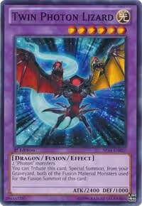 Twin Photon Lizard (SP14-EN020), Star Pack 2014 — Yu-Gi-Oh! card price