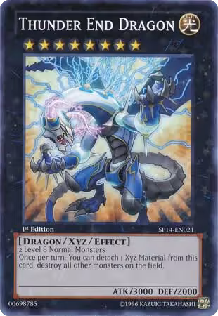 Thunder End Dragon (Starfoil) (SP14-EN021), Star Pack 2014 — Yu-Gi-Oh! card price