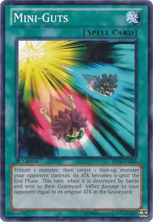Mini Guts (Starfoil) (SP14-EN036), Star Pack 2014 — Yu-Gi-Oh! card price