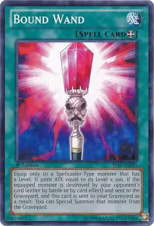 Bound Wand (Starfoil) (SP14-EN035), Star Pack 2014 — Yu-Gi-Oh! card price