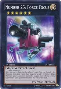 Number 25: Force Focus (SP14-EN026), Star Pack 2014 — Yu-Gi-Oh! card price