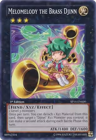 Melomelody the Brass Djinn (Starfoil) (SP14-EN030) — card price