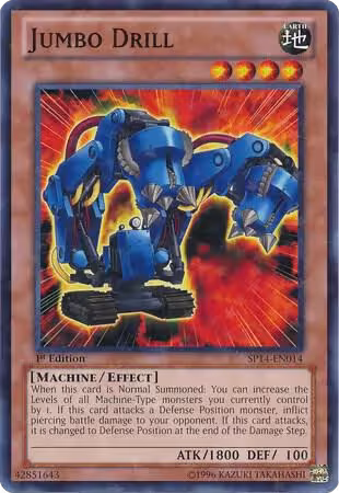 Jumbo Drill (Starfoil) (SP14-EN014), Star Pack 2014 — Yu-Gi-Oh! card price