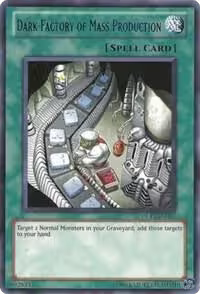 Dark Factory of Mass Production (Blue) (DL13-EN015), Duelist League Promo — Yu-Gi-Oh! card price