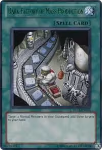 Dark Factory of Mass Production (Green) (DL13-EN015), Duelist League Promo — Yu-Gi-Oh! card price