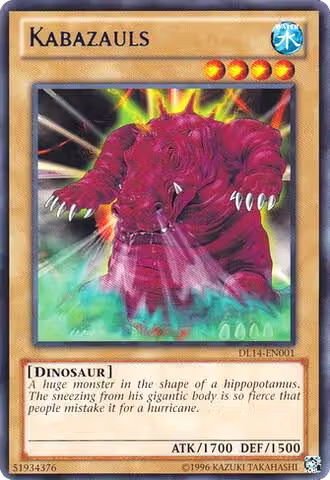 Kabazauls (Blue) (DL14-EN001), Duelist League Promo — Yu-Gi-Oh! card price