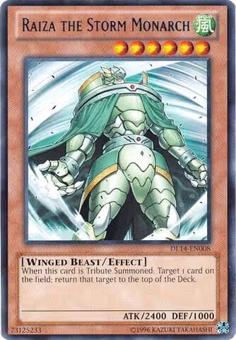 Raiza the Storm Monarch (Blue) (DL14-EN008), Duelist League Promo — Yu-Gi-Oh! card price