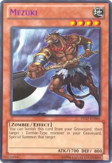 Mezuki (Purple) (DL17-EN005), Duelist League Promo — Yu-Gi-Oh! card price
