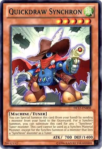 Quickdraw Synchron (Green) (DL17-EN008), Duelist League Promo — Yu-Gi-Oh! card price