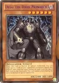 Delg the Dark Monarch (Purple) (DL17-EN009), Duelist League Promo — Yu-Gi-Oh! card price