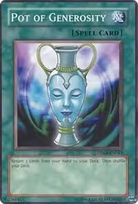 Pot of Generosity (DR04-EN043), Dark Revelation Volume 4 — Yu-Gi-Oh! card price