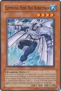 Elemental Hero Neo Bubbleman (DR04-EN124), Dark Revelation Volume 4 — Yu-Gi-Oh! card price