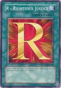 R - Righteous Justice (DR04-EN220), Dark Revelation Volume 4 — Yu-Gi-Oh! card price