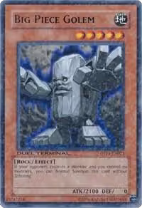 Big Piece Golem (DTP1-EN023), Duel Terminal - Preview — Yu-Gi-Oh! card price