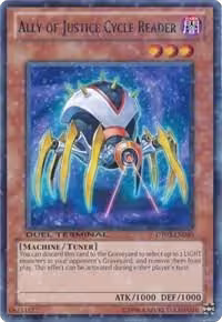 Ally of Justice Cycle Reader (DT03-EN080), Duel Terminal 3 — Yu-Gi-Oh! card price