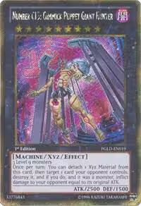 Number C15: Gimmick Puppet Giant Hunter (PGLD-EN019), Premium Gold — Yu-Gi-Oh! card price