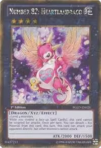 Number 82: Heartlandraco (PGLD-EN025), Premium Gold — Yu-Gi-Oh! card price