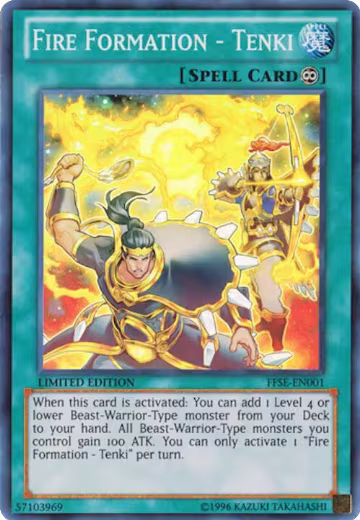 Fire Formation - Tenki (FFSE-EN001) — card price