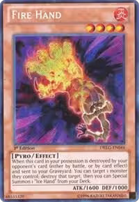 Fire Hand (DRLG-EN046), Dragons of Legend — Yu-Gi-Oh! card price