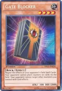 Gate Blocker (DRLG-EN034), Dragons of Legend — Yu-Gi-Oh! card price