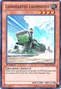 Lionhearted Locomotive (DRLG-EN036), Dragons of Legend — Yu-Gi-Oh! card price