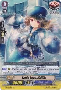 Battle Siren, Mallika (BT13/098EN), Catastrophic Outbreak — Vanguard card price