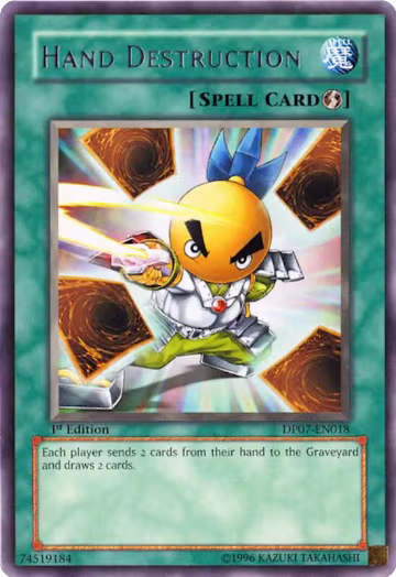 Hand Destruction (DP07-EN018) — card price