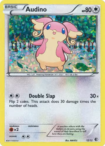 Audino - 12/12 (012/012), McDonald's Promos 2011 — Pokémon card price
