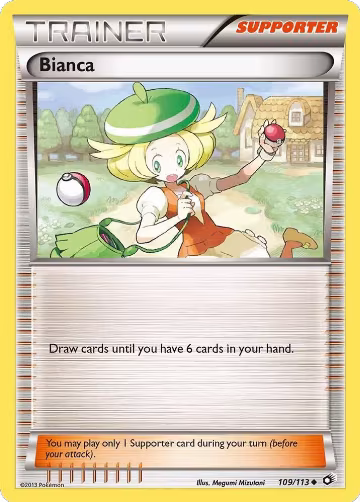 Bianca (109/113), Legendary Treasures — Pokémon card price