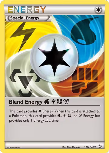 Blend Energy WLFM (118/124), Dragons Exalted — Pokémon card price