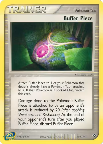 Buffer Piece (83/97), EX Dragon — Pokémon card price