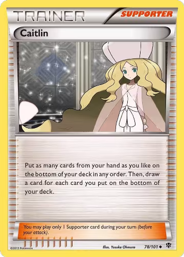 Caitlin (78/101), Plasma Blast — Pokémon card price