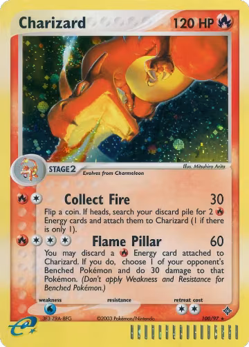 Charizard (100/97) — card price