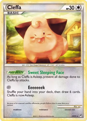 Cleffa (24/95), Call of Legends — Pokémon card price