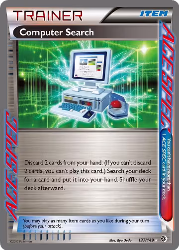 Computer Search (137/149), Boundaries Crossed — Pokémon card price