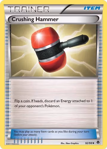 Crushing Hammer (92/98), Emerging Powers — Pokémon card price