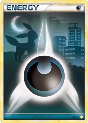 Darkness Energy (Basic) (121/123), HeartGold SoulSilver — Pokémon card price