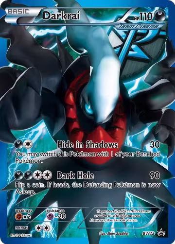 Darkrai (Team Plasma) - BW73 (BW73), Black and White Promos — Pokémon card price