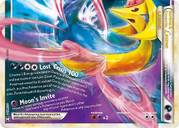 Darkrai & Cresselia Legend (Bottom) (100/102), Triumphant — Pokémon card price