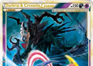 Darkrai & Cresselia Legend (Top) (99/102), Triumphant — Pokémon card price