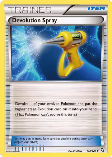 Devolution Spray (113/124), Dragons Exalted — Pokémon card price