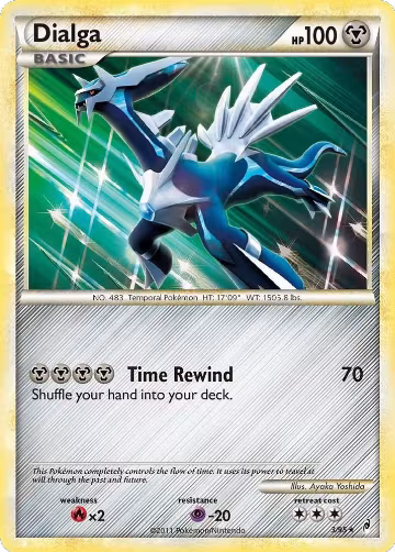 Dialga (3/95), Call of Legends — Pokémon card price
