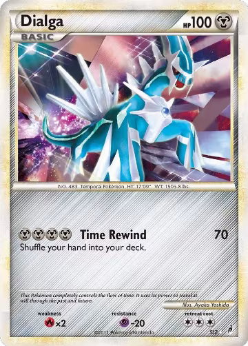 Dialga (Shiny) (SL2), Call of Legends — Pokémon card price