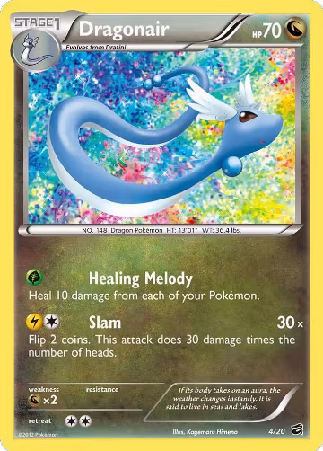 Dragonair (4) (4/20), Dragon Vault — Pokémon card price