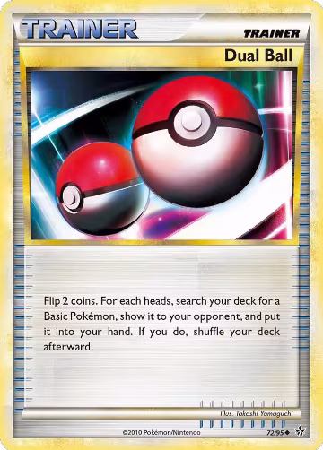 Dual Ball (72/95), Unleashed — Pokémon card price