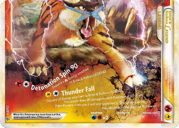 Entei & Raikou Legend (bottom) (91/95), Unleashed — Pokémon card price
