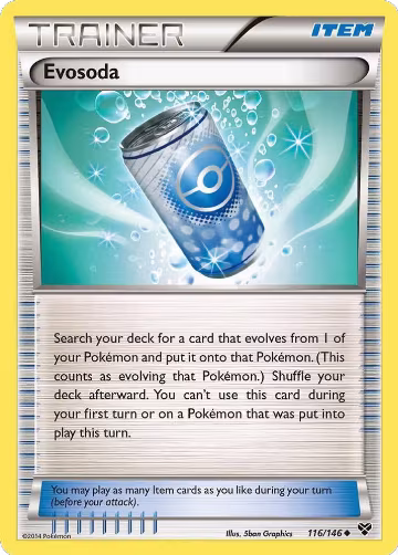 Evosoda (116/146), XY Base Set — Pokémon card price