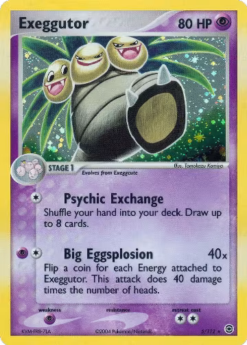 Exeggutor (5/112), EX FireRed & LeafGreen — Pokémon card price