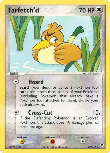 Farfetch'd (23/112), EX FireRed & LeafGreen — Pokémon card price