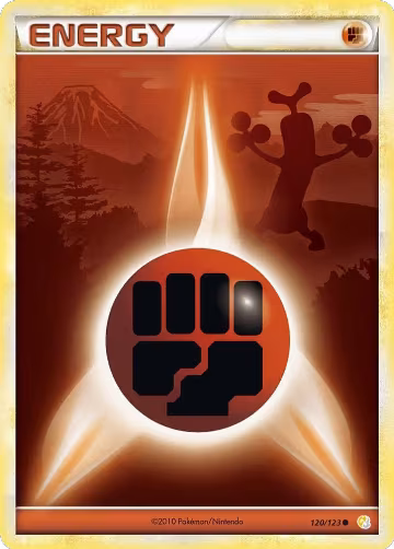Fighting Energy (120/123), HeartGold SoulSilver — Pokémon card price
